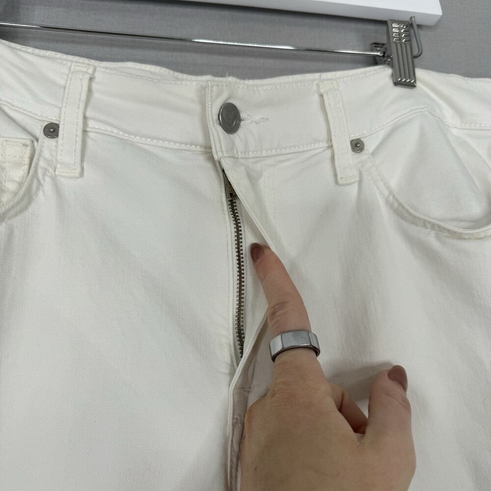 Joe's Mens Jeans 31x34 White Brixton Straight & Narrow Comfort Preppy Nautical - Picture 3 of 13